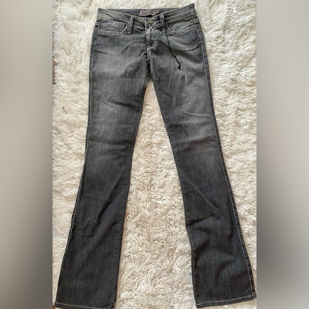 Frankie B washed black jeans